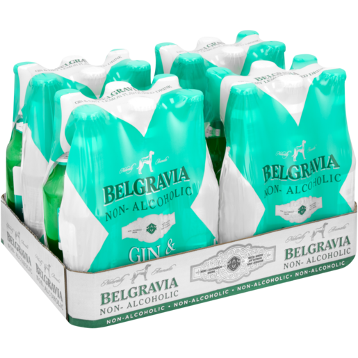 Belgravia Non-Alcoholic Gin & Tonic Bottle 24 x 275ml