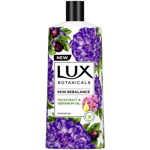 Lux Botanicals Fig Extract And Geranium Oil Moisturizing Body Wash 750ml