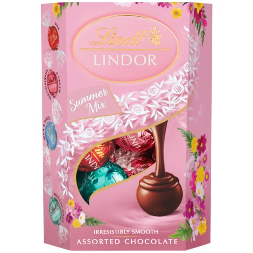 Lindt Lindor Assorted Summer Mix Chocolates 200g