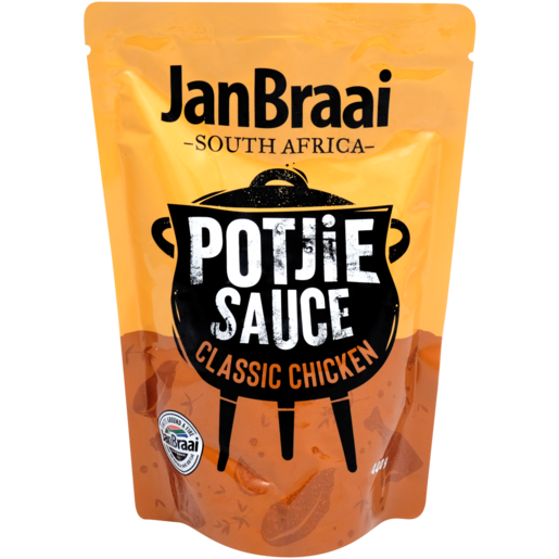Jan Braai Classic Chicken Potjie Sauce Bag 400g