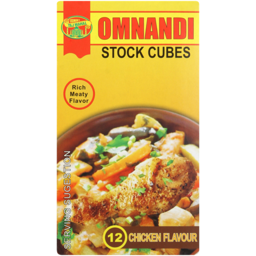 Osman's Taj Mahal Chicken Flavour Omnandi Stock Cubes 12 Pack