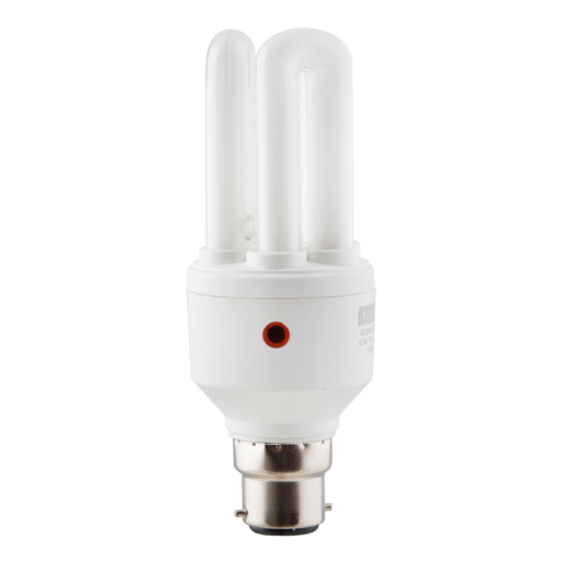 Eurolux G396 Cool White Day/Night Sensor Light CFL 3U B22 11W
