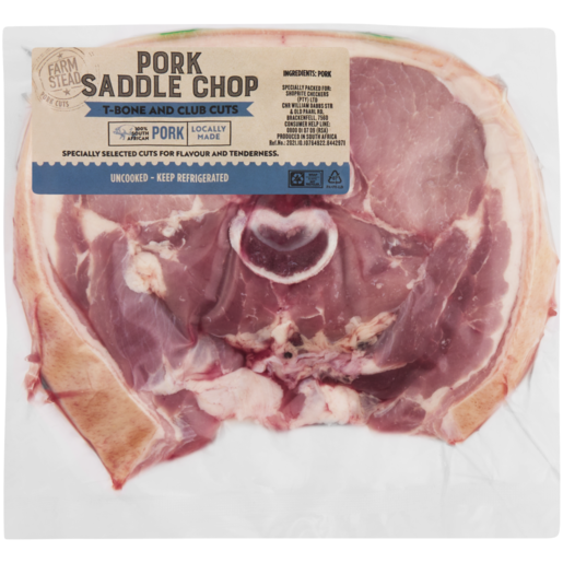 Farmstead Pork Saddle Chop Per kg
