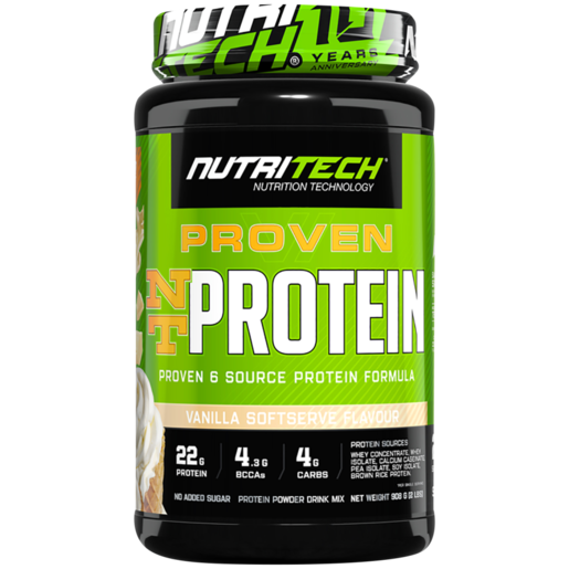 NutriTech Vanilla Soft Serve Proven NT Protein Powder 908g