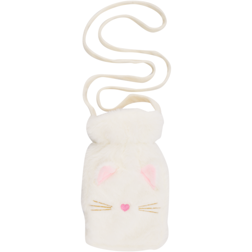 Hot Water Bottle With Fleece Bunny Cover 350ml