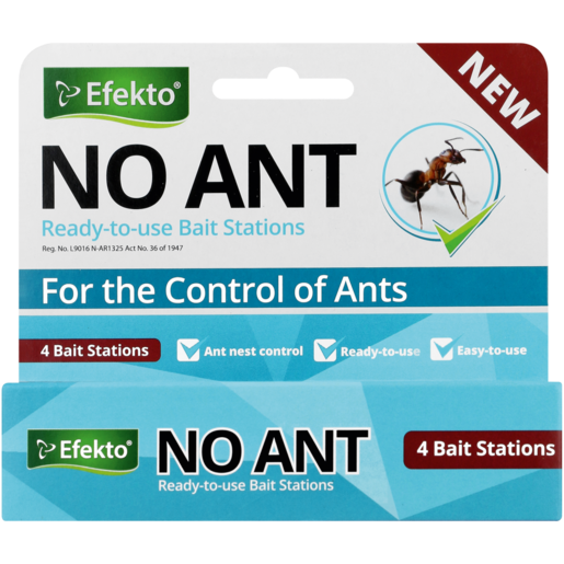 Efekto No Ant Ready To Use Bait Stations 4 Pack