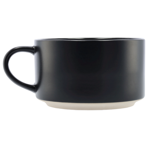 Matte Black Soup Mug 620ml
