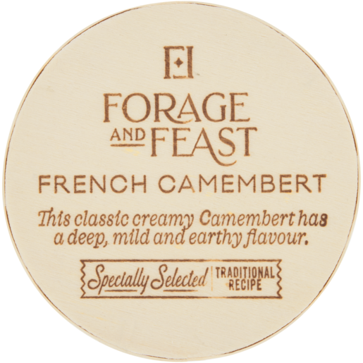 Forage And Feast French Camembert Soft Cheese 200g