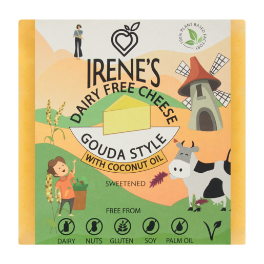 Irene's Gourmet Gouda Style Dairy Free Cheese 200g