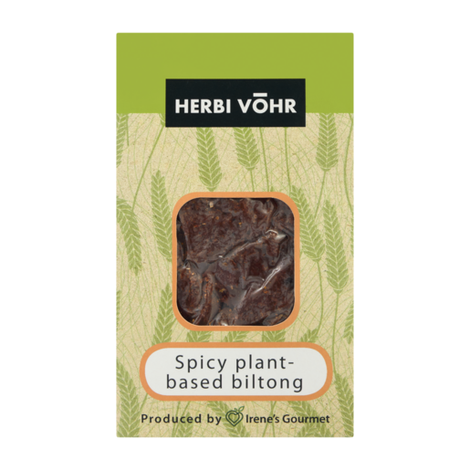 Irene's Gourmet Herbi Vōhr Spicy Plant-Based Biltong 100g