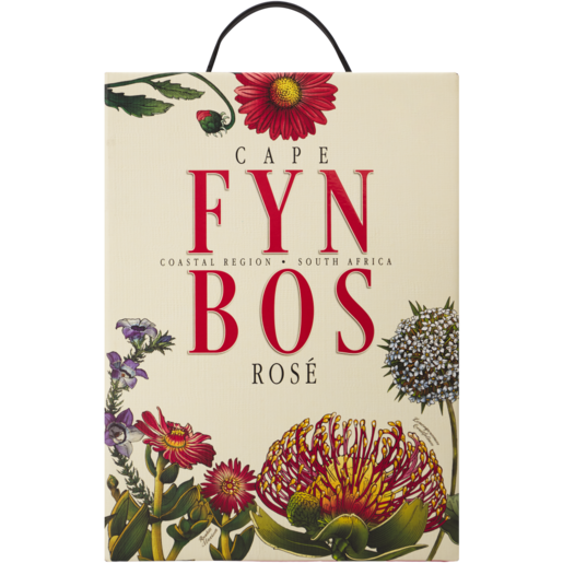 The Grape Grinder Cape Fynbos Rosé Box 3L