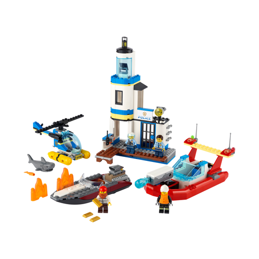 LEGO City Police Seaside Police And Fire Mission