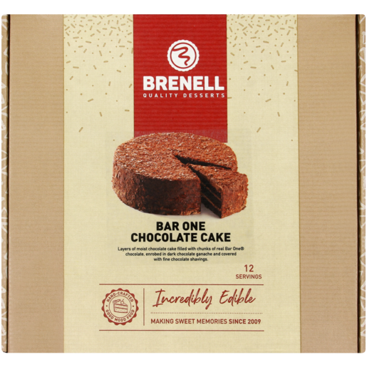 Brenell Frozen Bar One Chocolate Cake 18cm