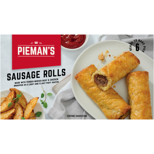 PIEMAN’S Frozen Sausage Rolls 960g