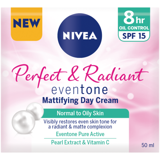 NIVEA Perfect & Radiant EvenTone Mattifying SPF 15 Day Cream 50ml