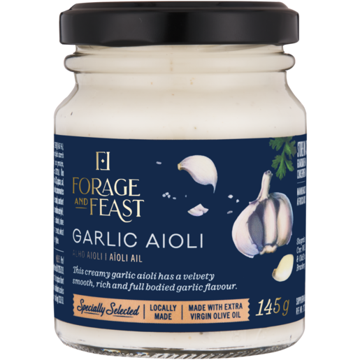 Forage And Feast Garlic Aioli 145g