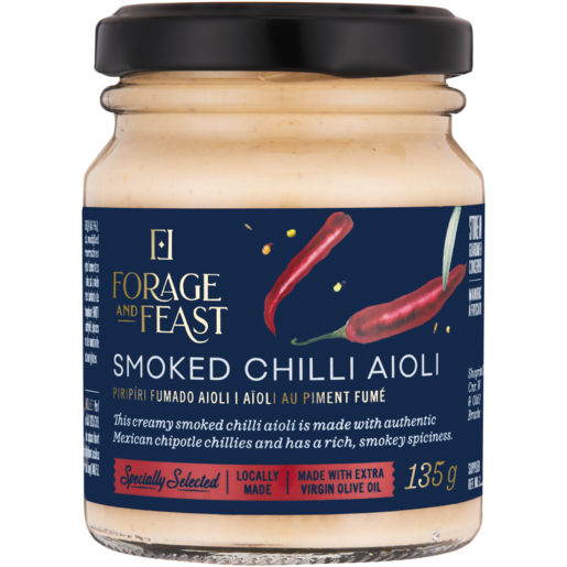 Forage And Feast Smoked Chilli Aioli 135g