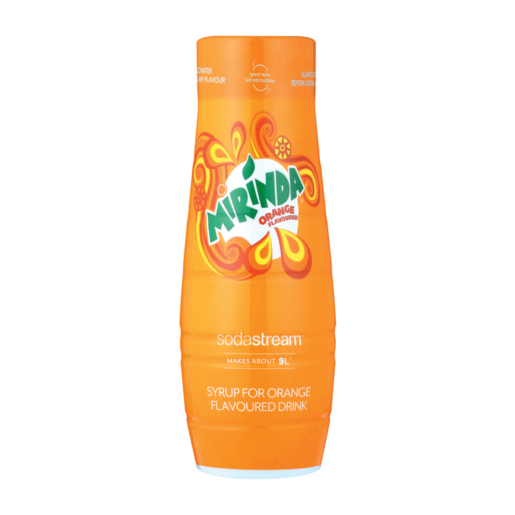 SodaStream Mirinda Orange Flavoured Drink Syrup