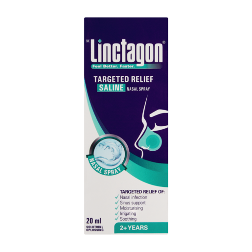 Linctagon Targeted Relief Saline Nasal Spray 20ml