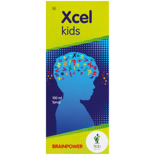 Tibb Xcel Kids Brainpower Syrup 100ml