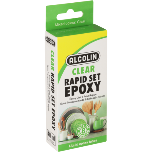 Alcolin Clear Epoxy Liquid 2 x 20ml