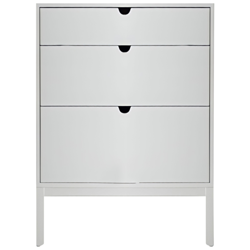 Stokke White 3 Drawer Home Dresser