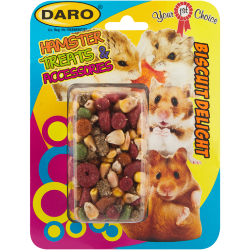 Daro Biscuit Delight Hamster Treat & Accessories