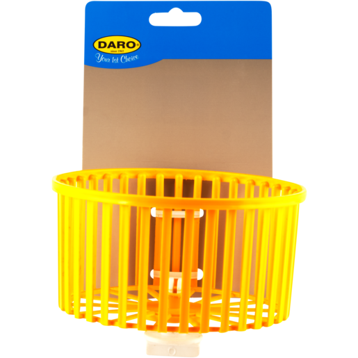 Daro Yellow Plastic Clip On Cage Hamster Wheel 160mm