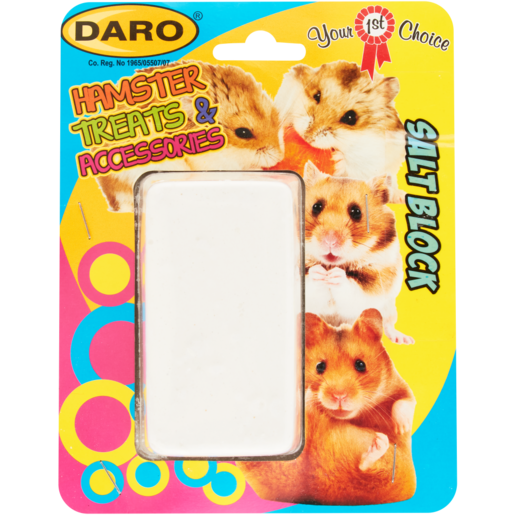 Daro Mineral Salt Block Hamster Treat