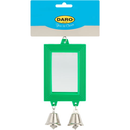 Daro Double Sided Rectangular Bird Mirror (Colour May Vary)