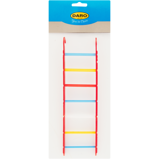 Daro Plastic Ladder For Budgies With Bell 240mm