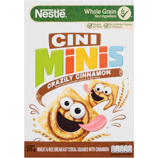 Nestlé Cini Minis Crazily Cinnamon Cereal 375g