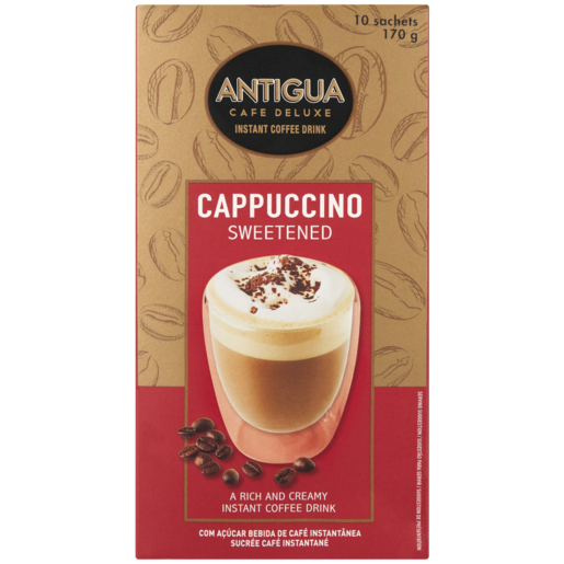 Antigua Cappuccino Instant Coffee Drink 10 x 17g