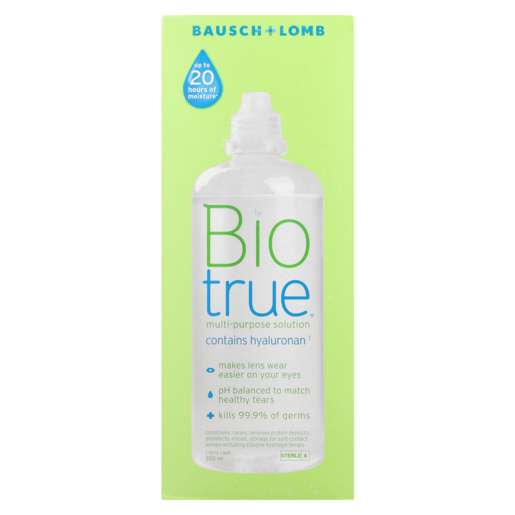 Bausch & Lomb BioTrue Multi-Purpose Contact Lenses Solution 300ml 