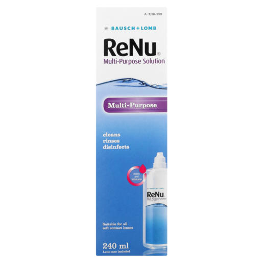 ReNu Multi-Purpose Contact Lens Solution 240ml 