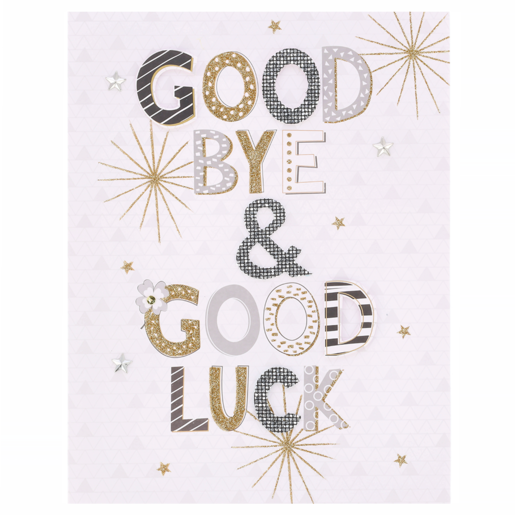 Good Bye & Good Luck Gigantic Everyday Card