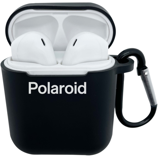 Polaroid Black True Wireless Earbuds