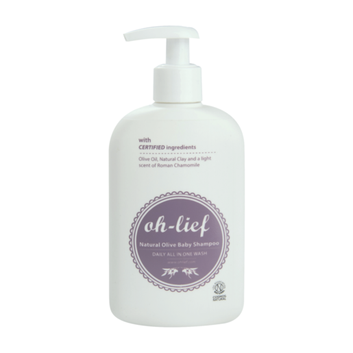 Oh-Lief Natural Olive Baby Shampoo 400ml