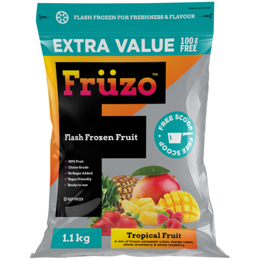 Früzo Frozen Tropical Fruit 1.1kg