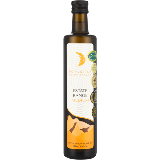 De Rustica Estate Range Medium Style Extra Virgin Olive Oil 500ml 