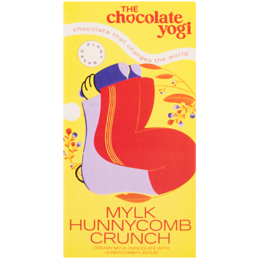 The Chocolate Yogi Mylk Hunnycomb Crunch 35g 