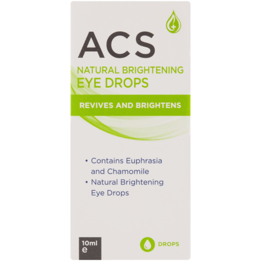 ACS Natural Brightening Eye Drops 10ml