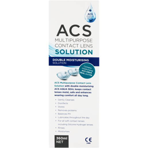 ACS Multipurpose Contact Lens Solution 360ml