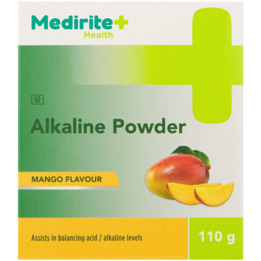 Medirite Mango Flavoured Alkaline Powder 110g