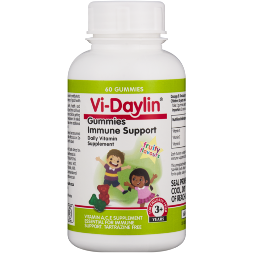 Vi-Daylin Fruity Flavours Immune Support Gummies 60 Pack