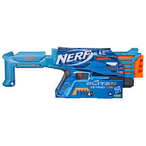Nerf Elite 2.0 Tetrad QS-4 Blaster Toy | Action Play Sets | Play Sets ...