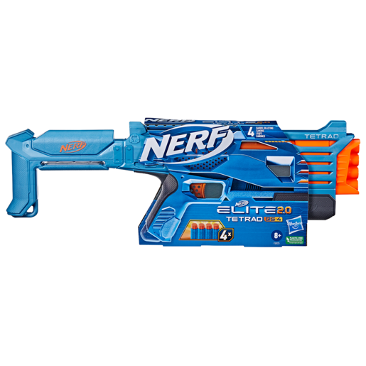Nerf Elite 2.0 Tetrad QS-4 Blaster Toy