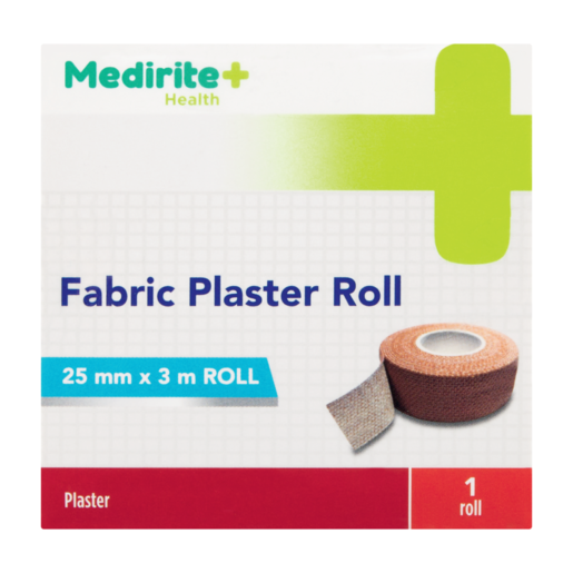 Medirite Brown Fabric Plaster Roll