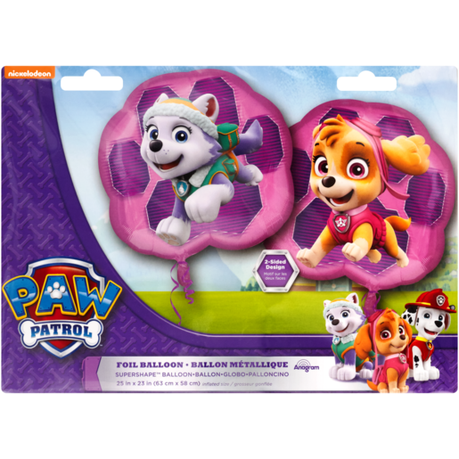 PAW Patrol 2-Sided Design Foil Balloon Large