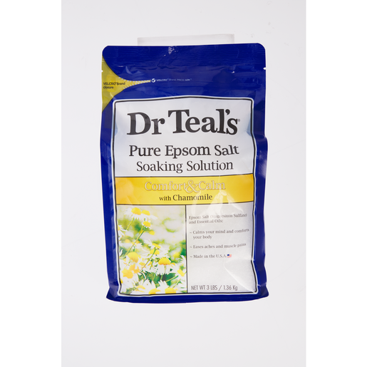 Dr Teal's Comfort & Calm Pure Epson Salt Soaking Solution 1.36 kg 